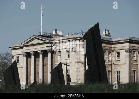 Monumento commemorativo della guerra neozelandese Foto Stock