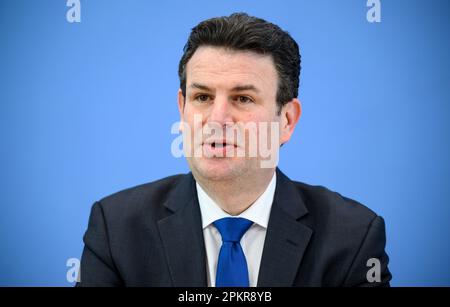 Berlino, Germania. 29th Mar, 2023. Hubertus Heil (SPD). Credit: Bernd von Jutrczenka/dpa/Archivbild/dpa/Alamy Live News Foto Stock