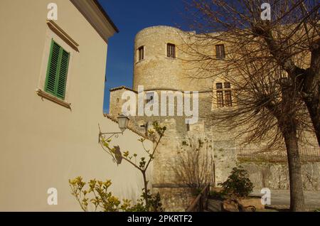 Piccolomini Castello di Capestrano (AQ)-Abruzzo - Italia Foto Stock