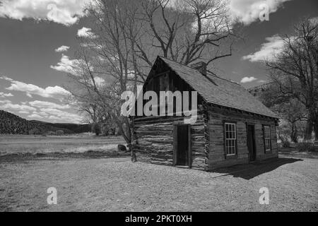 Boyhood casa di But h Cassidy a Circleville, Utah Foto Stock