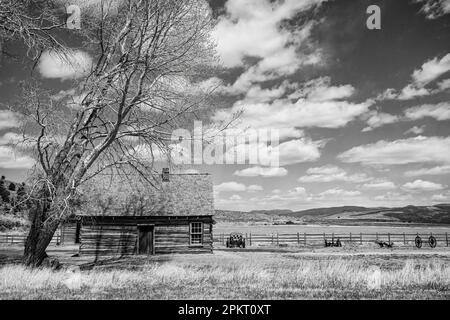 Boyhood casa di But h Cassidy a Circleville, Utah Foto Stock