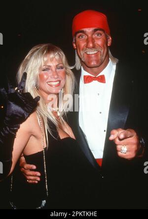 1994 Hulk Hogan ex moglie Linda Hogan Foto di John Barrett/PHOTOlink Foto Stock