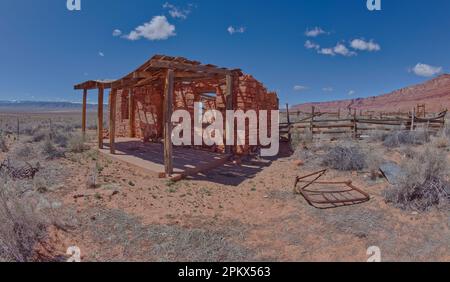 Rovine della piscina di Jacob presso Vermilion Cliffs, Arizona Foto Stock