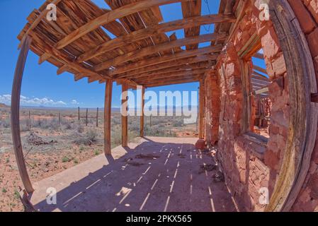 Rovine della piscina di Jacob presso Vermilion Cliffs, Arizona Foto Stock