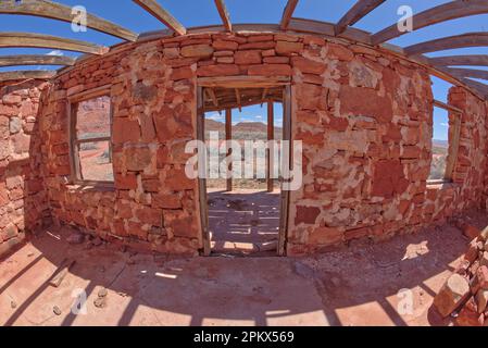 Rovine della piscina di Jacob presso Vermilion Cliffs, Arizona Foto Stock