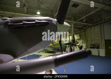 Spitfire MKV al RAF Museum di Londra Foto Stock