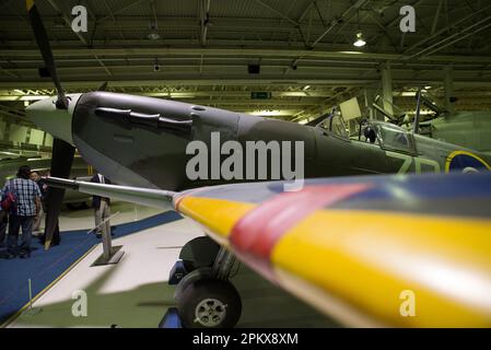 Spitfire MKV al RAF Museum di Londra Foto Stock