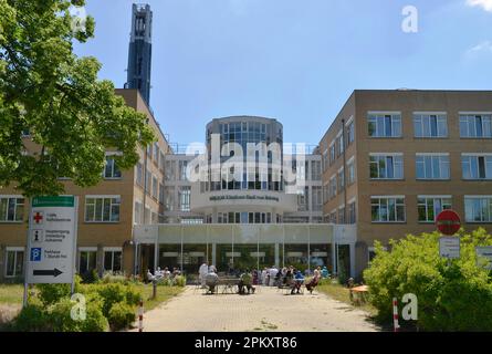 Helios Klinikum Emil von Behring, Walterhoeferstrasse, Zehlendorf, Berlino, Germania Foto Stock