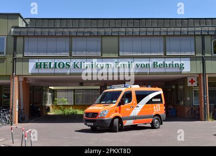 Helios Klinikum Emil von Behring, Walterhoeferstrasse, Zehlendorf, Berlino, Germania Foto Stock