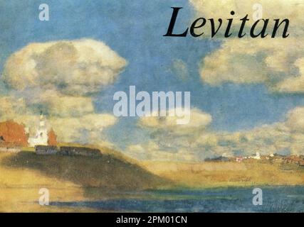 Cartolina d'epoca dell'URSS, 1971. Isaac Ilyich Levitan (Russo: Исаак Ильич Левитан; 30 agosto 1860 – 4 agosto 18 22 luglio 1900) è stato un . Foto Stock