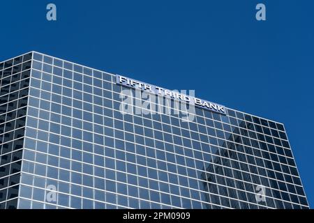 L'edificio per uffici della Fifth Third Bank a Tampa, Florida, Stati Uniti. Foto Stock