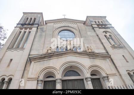 Campinas-sp,brasil-aprile 09,2023 Parrocchia nostra signora di rosario (paróquia nossa senhora do rosario). Foto Stock