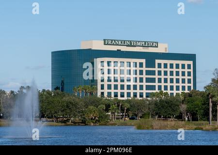 Edificio per uffici Franklin Templeton a St. Petersburg, Florida, Stati Uniti. Foto Stock