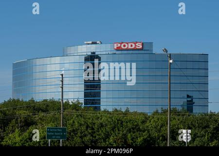 Sede centrale DI PODS a Clearwater, Florida, Stati Uniti. Foto Stock