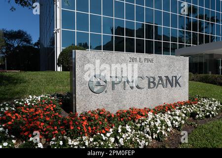 Sede della PNC Bank a Orlando, Florida, Stati Uniti. Foto Stock