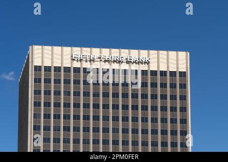 Quinto edificio per uffici della Third Bank a Orlando, Florida, USA. Foto Stock