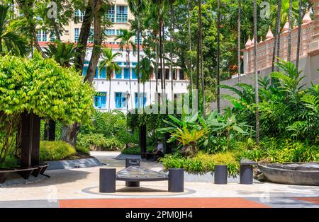 Telok Ayer Green, Singapore Foto Stock