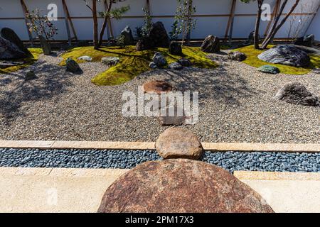 Il Giardino del Museo Prefetturale di Hyogo si trova nel luogo di nascita della Prefettura di Hyogo. Il primo edificio prefetturale del governo di Hyogo completo con il suo OW Foto Stock