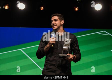 Rio de Janeiro, Brasile. 10th Apr, 2023. Nino Best Defender, in occasione dei Carioca Championship Awards 2023, tenutisi lunedì 10 aprile a barra da Tijuca, Rio de Janeiro./Sipa USA Credit: Sipa USA/Alamy Live News Foto Stock