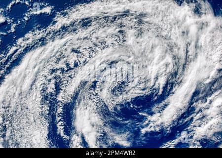 Storm Brewing. Ottimizzazione digitale. Elementi della NASA Foto Stock