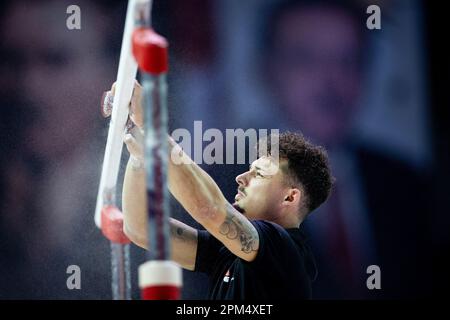 ANTALYA - Nico van den BOOGAARD in azione sulla sezione ponte durante i campionati europei ad Antalya, Turchia. ANP IRIS VANDEN BROEK Foto Stock