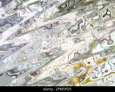 Paesaggio astratto - schizzi diagonali di colordul per sfondi o texture. Sfondo liquido per interni, copertine, camouflage, tendenze moda, tessuto Foto Stock