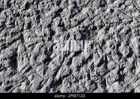 Vecchio muro di cemento con superficie di rendering per l'uso come struttura di sfondo Foto Stock