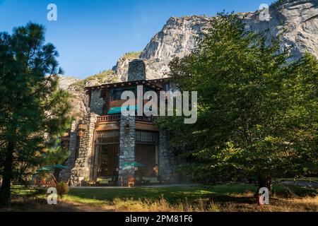 Parco Nazionale di Yosemite durante il 2019 gli incendi boschivi Foto Stock