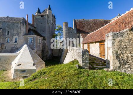 Francia, Indre et Loire, il caponiere e la prigione Foto Stock