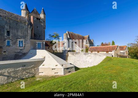 Francia, Indre et Loire, il caponiere e la prigione Foto Stock