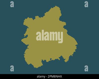 West Midlands, regione del Regno Unito. Forma a tinta unita Foto Stock