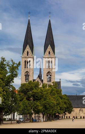 Halberstadt San Martini Foto Stock