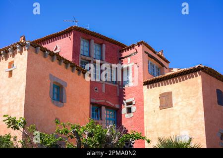 Edificio colorato a Porto Cervo Foto Stock