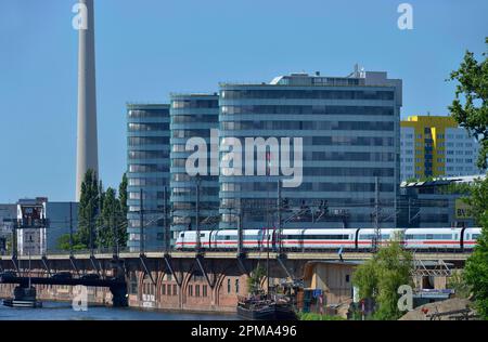 BVG, Trias-Haus, Holzmarktstrasse, Mitte, Berlino, Germania Foto Stock