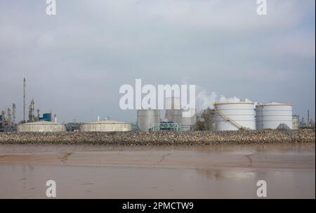 Saltend Chemicals Park, Saltend Lane, Hull, HU12 8DS Regno Unito Aprile 2023 Foto Stock