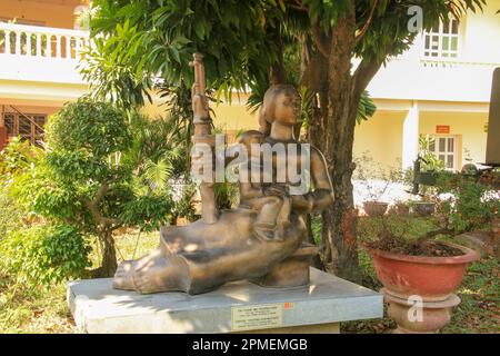 Aereo, Museo di Storia militare, Dien Bien Phu, Hanoi, Vietnam Foto Stock