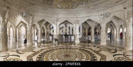 India, Gujarat, Bhuj, Shree Swaminarayan tempio Foto Stock