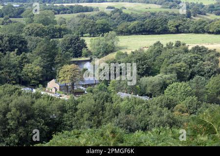 White Coppice The West Pennine Moors Lancashire England Foto Stock