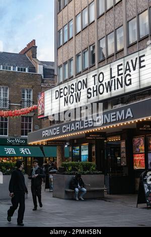 Il Prince Charles Cinema il 9th novembre 2022 a Londra nel Regno Unito. Credit: Notizie SMP / Alamy Live News Foto Stock