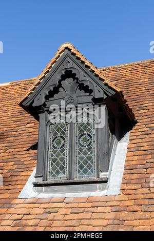 Chiesa di Greenstead il 11th ottobre 2022 a Greensted, Essex, in Inghilterra. Credit: Notizie SMP Foto Stock