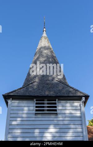 Chiesa di Greenstead il 11th ottobre 2022 a Greensted, Essex, in Inghilterra. Credit: Notizie SMP Foto Stock