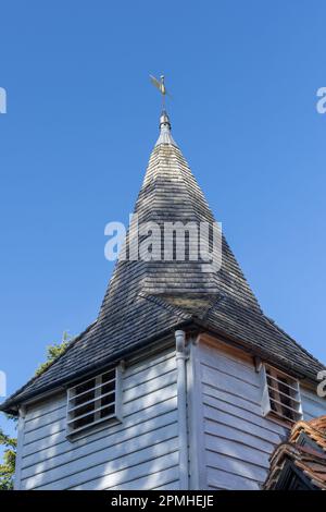 Chiesa di Greenstead il 11th ottobre 2022 a Greensted, Essex, in Inghilterra. Credit: Notizie SMP Foto Stock