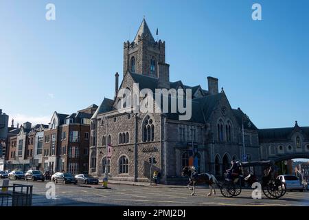 Christ Church Cathedral, Dublino, County Dublin, Irlanda, Cattedrale della Santissima Trinità Foto Stock