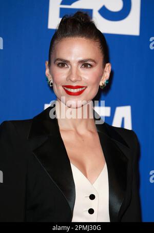 Hayley Atwell partecipa ai British Independent Film Awards all'Old Billingsgate di Londra. Foto Stock