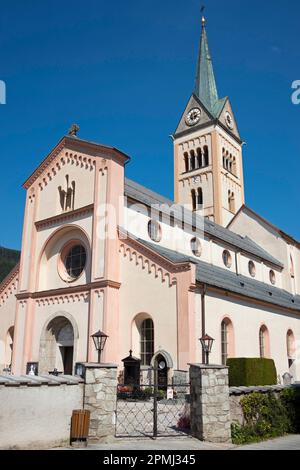 Chiesa parrocchiale di Maria Himmelfahrt, Radstadt, provincia di Salisburgo, Austria Foto Stock