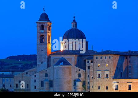 Urbino, Marche, Patrimonio dell'Umanità dell'UNESCO, Italia Foto Stock