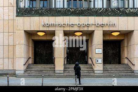 Komische Oper Unter Den Linden, Berlino, Germania Foto Stock