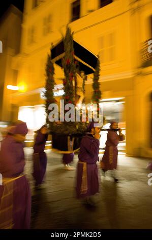 Sassari Processione di Santissimi Misteri. Sassari. Sardegna . Italia Foto Stock