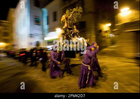 Sassari Processione di Santissimi Misteri. Sassari. Sardegna . Italia Foto Stock