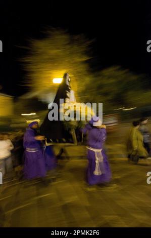 Sassari Processione di Santissimi Misteri. Sassari. Sardegna . Italia Foto Stock